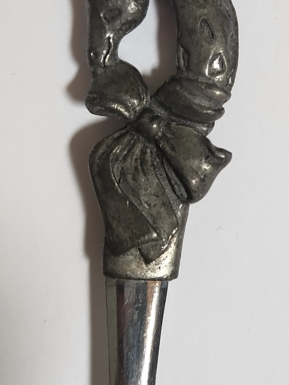 Vintage 1993 Seagull Pewter Children's Collection Baby's First Spoon Giraffe